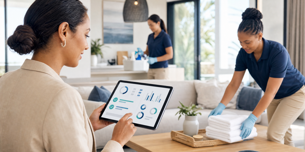 Automated Client Feedback Loops for Cleaning Teams