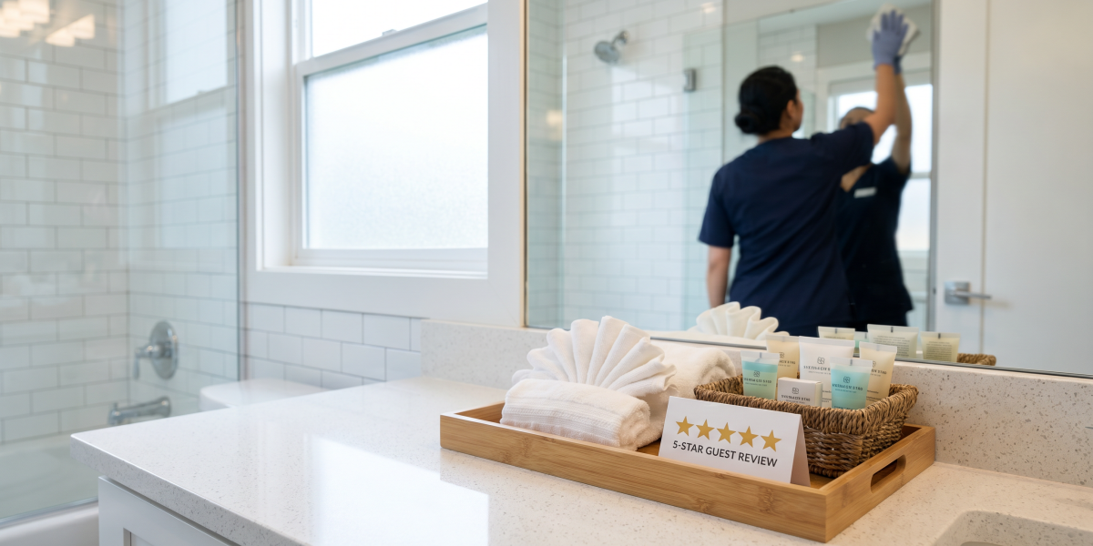 The Secret to 5-Star Airbnb Reviews: Mastering Turnover Cleaning