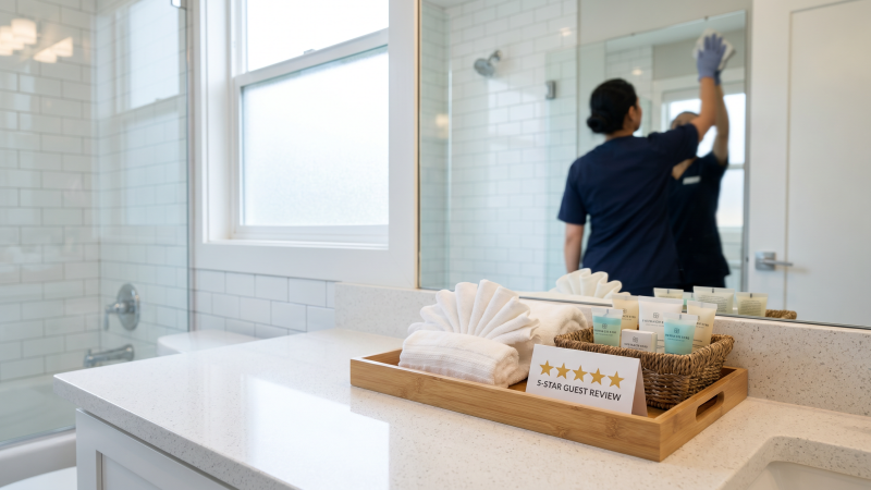 The Secret to 5-Star Airbnb Reviews: Mastering Turnover Cleaning